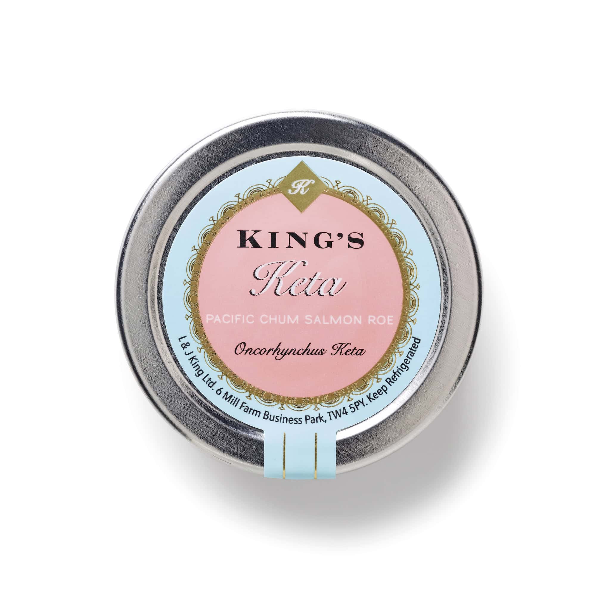 Buy Keta (Salmon Roe) 100g Online - King's Fine Food London UK